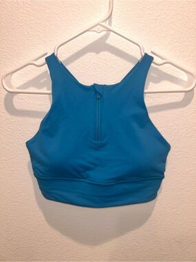 Lululemon high neck half zip bra new without tag